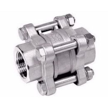 3-PC Type Check Valves, Screwed Ends